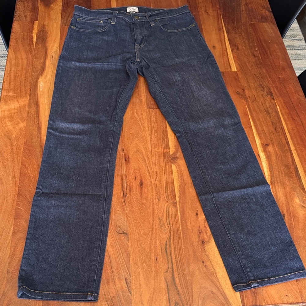 J. Crew‎ Dark Blue Straight Jeans